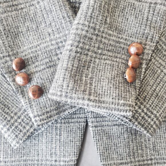 Harris Tweed Vintage Two Button Camel Hair Sports Coat - Picture 8 of 16